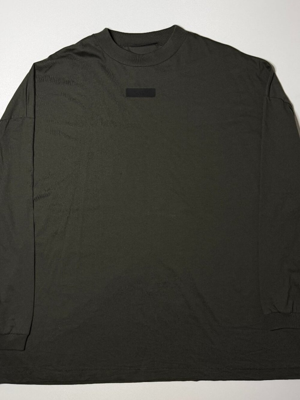 Fear Of God Essentials Mens Size XXL 2XL Long Sleeve T Shirt Oversized Logo